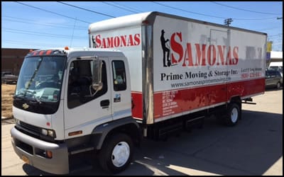 Picture of company truck Picture of company truck